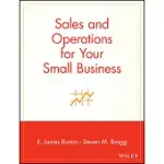 SALES AND OPERATIONS FOR YOUR SMALL BUSINESS
