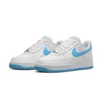 【NIKE 耐吉】NIKE AIR FORCE 1 LOW ”07 白底天空藍 FQ4296-100(AF1 男鞋 休閒鞋)