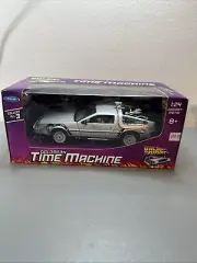 Welly 1/24 Scale Diecast Metal Delorean Time Machine Back to the Future