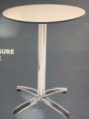 Tusk Vana 60cm Round High Pressure Laminate Tilt Top Round Table
