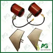 Bulter side Lights And Base bracket suits Massey Ferguson 35 65 135 Complete