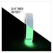 Photoluminescent Glow In The Dark Stage Home Decoration Tape: 3/4 in. x 30 feet.