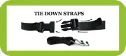 StopByUs (SBU) Brand Snowmobile Cover Replacement Straps - Full Set