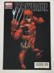 Marvel Wolverine #13 J Scott Campbell Wolverine #1 Homage La Mole LE Cover MCU