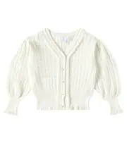 [C'era Una Volta] C'era Una Volta Aude cotton cardigan Y 12 white