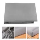 Dustproof Brushed Microfiber Fitted Sheet Bedding Grey 180*200+30cm New