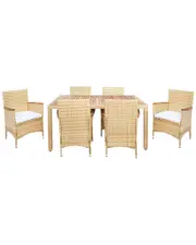 Safavieh Ashwin Outdoor Dining Set