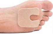 Felt Callus Pads | Protect Calluses from Rubbing on Shoes | Reduce Foot and Heel Pain | Pack of 24 1/8” Self-Stick Cushions