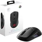 MSI Versa 300 Elite W Wireless Gaming Mouse, Lightweight, 2.2 oz (65 g), Wired Wireless, Symmetrical, MS0730