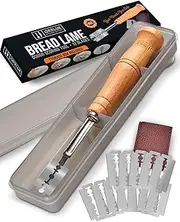 Orblue Bread Lame, Bread Scoring Knife, Bread Lame Dough Scoring Tool for Artisan Sourdough, Lame Bread Tool, Essential Baking Supplies with 12 Blades Included