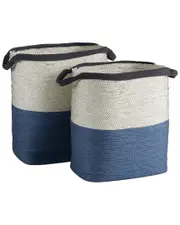 Napa Home & Garden Set of 2 Ayden Baskets with Handles