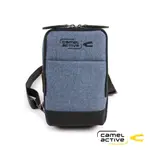 【CAMEL ACTIVE】JAMES系列 休閒個性側背包-黑藍/C28C80002103