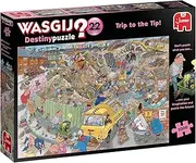[Jumbo] Wasgij, Destiny 22 - A Trip to The Tip!, Jigsaw Puzzles for Adults, 1,000 Piece