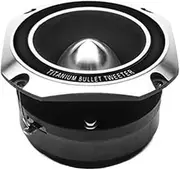 1/2PCS 3 Inch Car Speakers 800W Max Universal Titanium Bullet Tweeter 4-8 Ohms Car Speaker Full Range Frequency(1PC)
