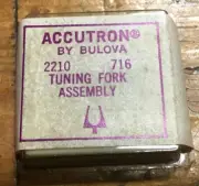 Bulova Accutron 2210 #716 Tuning Fork Assembly Part Untested NOS Sealed