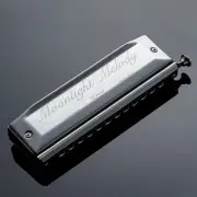 14 Holes 56 Reeds Performance Chromatic Harmonica Mouth Organ Key C Senior Gift