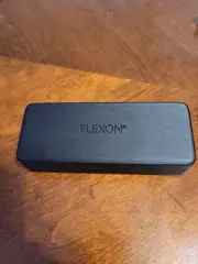 Flexon black HARD SUNGLASS CASE eye glasses case