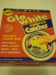 In-Wash 10 pack Glo White Colour Catcher - prevents colour runs