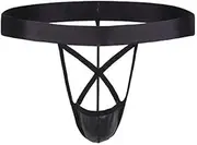 [Silldedr] Men's Sexy Thong Pouch Underwear Jockstrap Mesh Classic Sports Fitness Low Rise Bikini Surf Swim