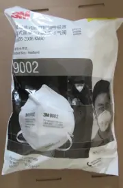 50 masks 3M Particulate Respirator KN90 Protective Face Mask W/Headband 9002