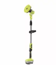 Ryobi 18V ONE+ Cordless Telescopic Power Brush Cleaner Scrubber In/Outdoor SKIN