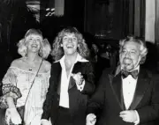Peter Frampton & Penny McCall at Clive Davis Testimonial Dinne - 1978 Photo 2
