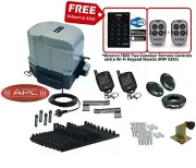 Powerful WiFi Sliding Gate Opener All in One Kit with FREE Access Control Items