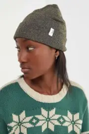 Brixton Aspen Silver Metallic Beanie One Size New
