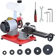 VEVOR Circular Saw Blade Sharpener, 370W Saw Blade Grinding with Water Injection, 6 Saw Centerings, 5-inch Grinding Wheel for Carbide Tipped Saw Blades