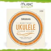 D'Addario Pro-Arte' Clear Nylon Baritone Ukulele Strings - EJ65B