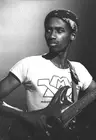 Alphonse Mouzon jazz drummer during a concert November 10 1975 Old Photo 1