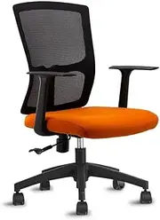 Stable Intelligent Support Office Chair，Mesh Simple Swivel Lift Desk Chair，360° Rotation Computer Chair，17° Light Back Recline Function Mobile