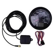 GPS Speedometer Odometer B07DY3MBJL 12V/24V 85mm 0-80MPH 0-120km/h for Eling