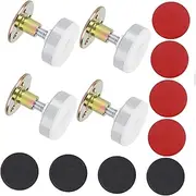 CIYODO 4pcs Adjustable Bed Bumper Retainer Bed Frame Stopper Shaking Tool Headboard Bumper