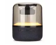 S32 Colorful Respiratory Bluetooth Speaker Glass Subwoofer Creative Transparent LED Light Mini Speaker for Home