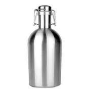 Beer Growler 64oz Swing Top Hip Flask Ultimate Growler 2L Botella Bottle