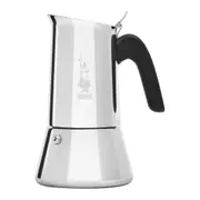 Bialetti Stainless Steel Venus Coffee Pot Stovetop Espresso Maker 6 Cups Silver