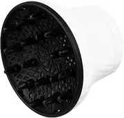 FRCOLOR Hair Dryer Diffuser Attachment for Curly Hair Nozzle for Even Drying Portable Easy to Use at Home Salon