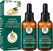 7X Rapid Hairup Serum, Ginger Hair Growth Serum, Rapid Growth Hair Treatment 7 Day Hair Growth Serum Essence Oil Regrow, for Fuller Healthier Hair, Prevent Hair Loss and Thinn-30Ml