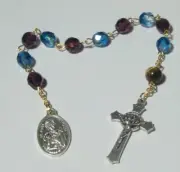 Handmade in USA St John Neumann Single Decade Rosary