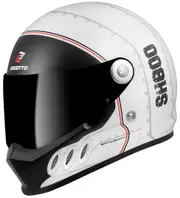 Bogotto SH-800 Spaceman Helmet, black-white, Size XS for Men Black White