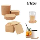 Cork Coaster Cup Mats For Home Kitchen Supplies Mug Mats Tableware Tea Cup Mats