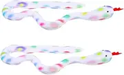 JUMPLAWN 2Pcs Interactive Catnip Chew for Kittens Durable Self Playing Pet Fun Teething for Encouraging Play and Reducing Destructive Behavior