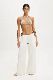 [Body] Body - Lightweight Wide Leg Beach Pant - Coconut milk 2XS COCONUT MILK