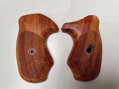 New wood Grips For Colt D frame Short butt DIAMOND BACK Police positive