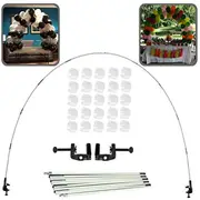 Catzon 3M Table Balloon Arch Kit for Different Table Sizes Party Backdrop Decoration Tool for Birthday Wedding Graduation Baby Shower