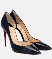 [Christian Louboutin] Christian Louboutin Iriza 100 patent-leather pumps AU 11 black