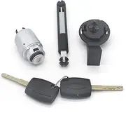Complete Lock Set Ignition Switch Door Lock, for Ford, for Focus, MK2 II 2004-2012 C-MAX KUGA car Door Lock(3PCS)