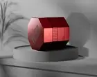VULCAN PATENT PENDING DESIGN Fully Magnetic 4PC Tobacco, Herb Grinder 46mm-Red