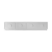 Piper Brighton 230cm 4 Door ETU Entertainment TV Unit White